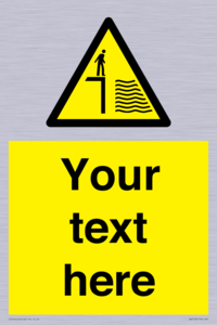 Custom Deep Water Sign